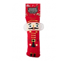 Small Squeaking Plush Nutcracker