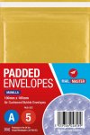 Mail Master A Manilla Padded Envelope 5 Pack