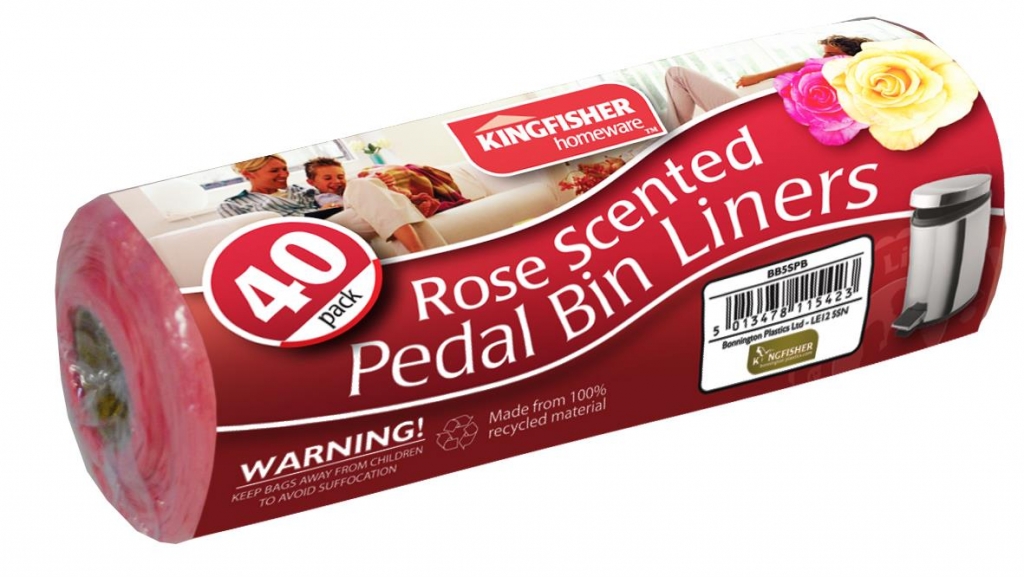 40 Scented 25L Pedal Bin Liners - Click Image to Close