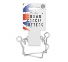 *** OFFER *** Union Jack Jubilee Crown Cutters Pack of 2