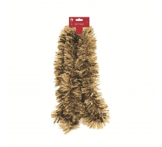 Christmas Tinsel Xmas 2m Fine Cut Gold