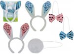Sequin Bunny Ears & Tail Set