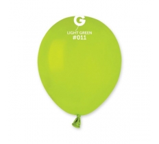 Gemar 5" Pack 50 Latex Balloons Light Green #011