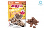 Pets Chicken Filled Pocket Cat Treats 80G