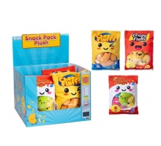 Plush Snacks 3 Asstd