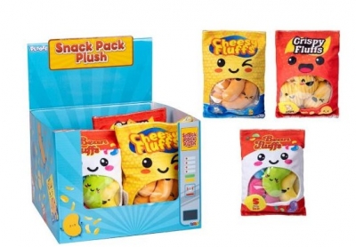 Plush Snacks 3 Asstd