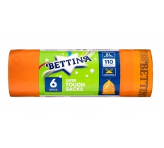 Bettina Super Tough Sacks 110L 6pc