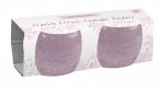 Mothers Day Crackle Effect Tea Light Holders 2 Pack