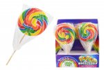 Catherine Wheel Rock Lolly 125g X 12