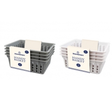 Plastic Handy Basket 4pk - 1L