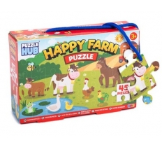 Happy Farm Puzzle 40 x 30 cm 45pc