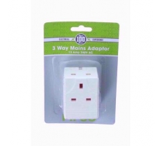 3 Way Mains Adaptor