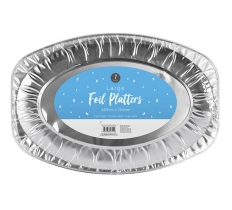 Large Foil Platters 1 Pack
