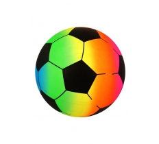 PVC RAINBOW FOOTBALL (20CM/80GM)