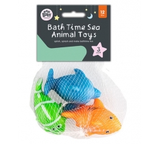 Bath Time Sea Animal Toys 3 Pack