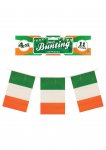 Ireland Flag Bunting 4M With 11 Flags
