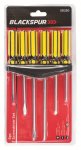 Blackspur 6Pc Screwdriver Set With Rack