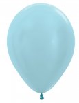 Sempertex Satin Blue 5" Latex Balloons 100 Pack