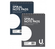 Spiral Note Pad 5X3" 5 Pack