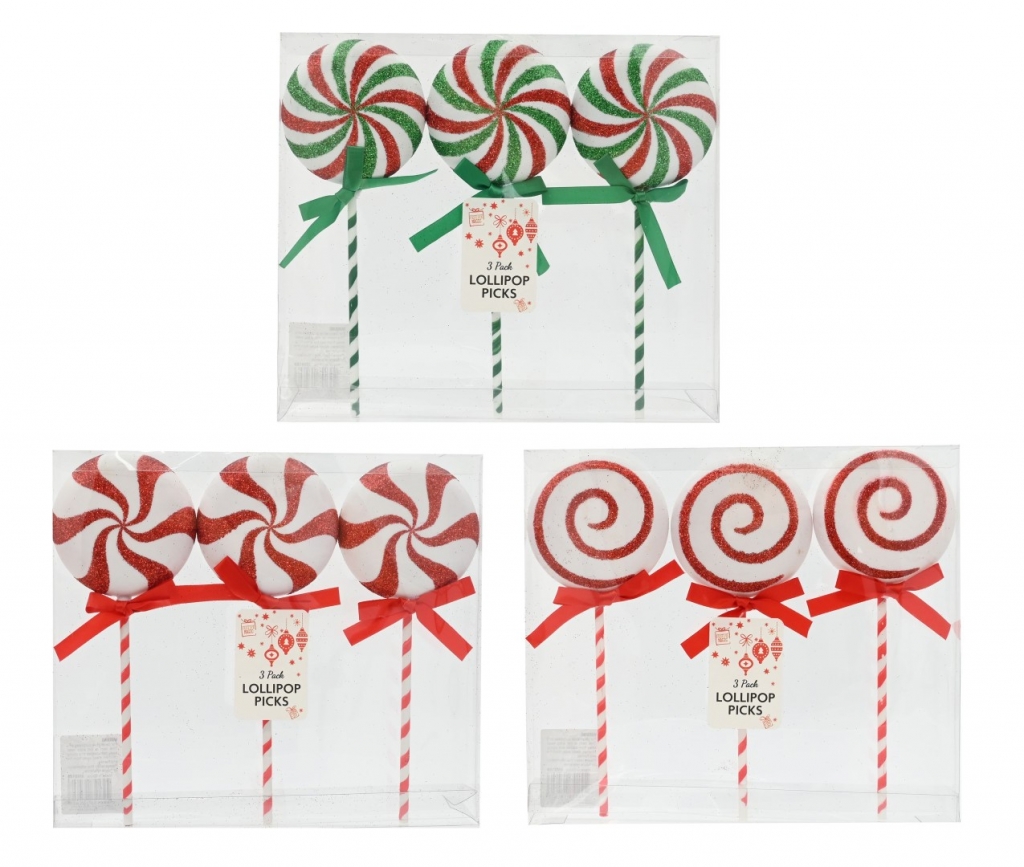 Lollipop Pick 3Pk - Click Image to Close