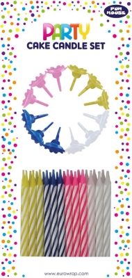 Cake Candle Set Multi