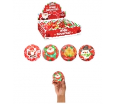 Christmas High Bounce Balls (6.3cm)