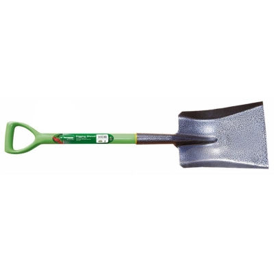 Garden Carbon Steel Digging Shovel With Soft Grip Handle