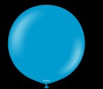 24 Inch Standard Caribbean Blue Balloons
