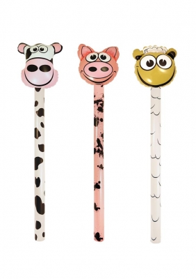 Inflatable Farm Stick 118cm ( Assorted Designs )