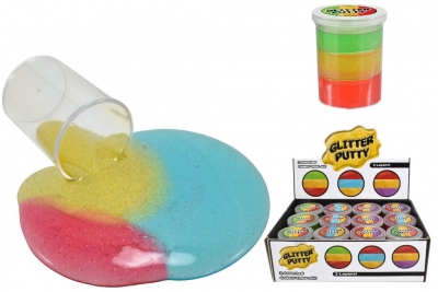 Glitter 3 Layer Slime Putty 120G