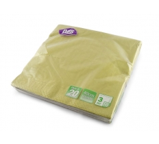 Gold Napkin 40cm 20pc 3ply