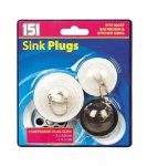 3 Pack Sink Plugs