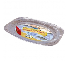 *INSTORE ONLY* 14" ( 36cm ) Foil Food Platters 2 Pack