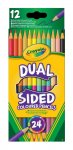 Crayola 12Ct Dual Sided Pencils ( 68-6100 )