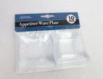Appetiser Plate Wave Mini 10 Pack
