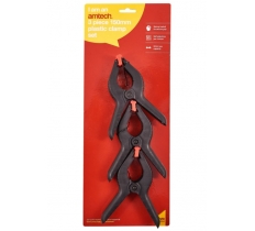 Amtech 3 Piece 6" Plastic Clamps