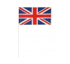 Union Jack Hand Flag 29 X 17cm With 40cm Stick