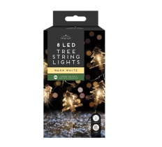 Xmas Tree String Lights - 8 LEDs