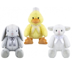 EASTER PLUSH MIX 32CM 3 ASSORTED DESIGNS