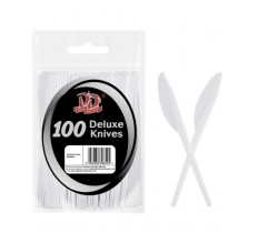 100pc Deluxe Plastic Knives