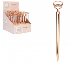 Best Mum Ever Luxury Pen In Displat Rose Gold Barrel
