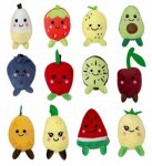 Mini Fruit Plush 3"
