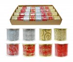 GLITTER RIBBON 63mmx2.7m WIRE EDGE