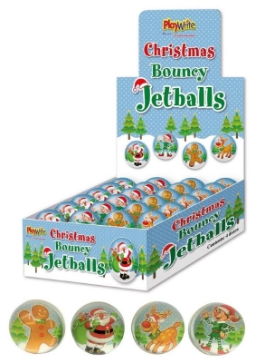 48 X XMAS 35MM JETBALLS ( 17P EACH)