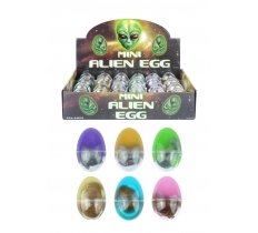 Mini Alien Egg Slime Putty With Alien 5.8cm X 4cm