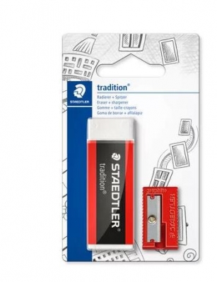 Staedtler Tradition Eraser & Sharpener Set