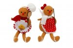 Christmas Gingerbread Sitting Deco 17cm