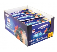 40 Pack Food & Freezer Bags