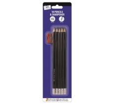 Tallon 10Hb Pencils With Sharpener