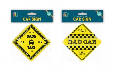 Father's Day Car Sign